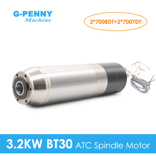 G-Penny Machine 3.2KW BT30 ATC Water cooled spindle motor 800hz 24000rpm Automatic tool change