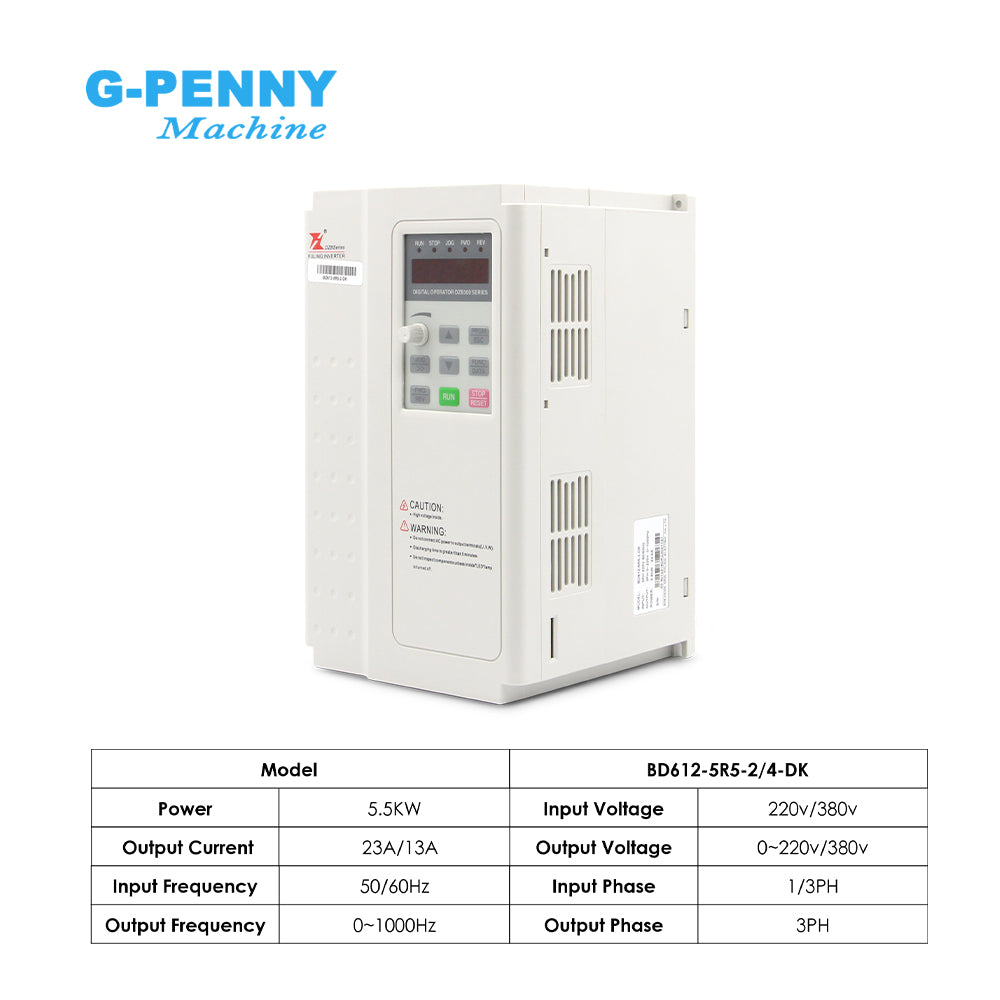 G-Penny Machine 4.5KW ISO30 ATC Spindle motor Air cooled cnc milling machine