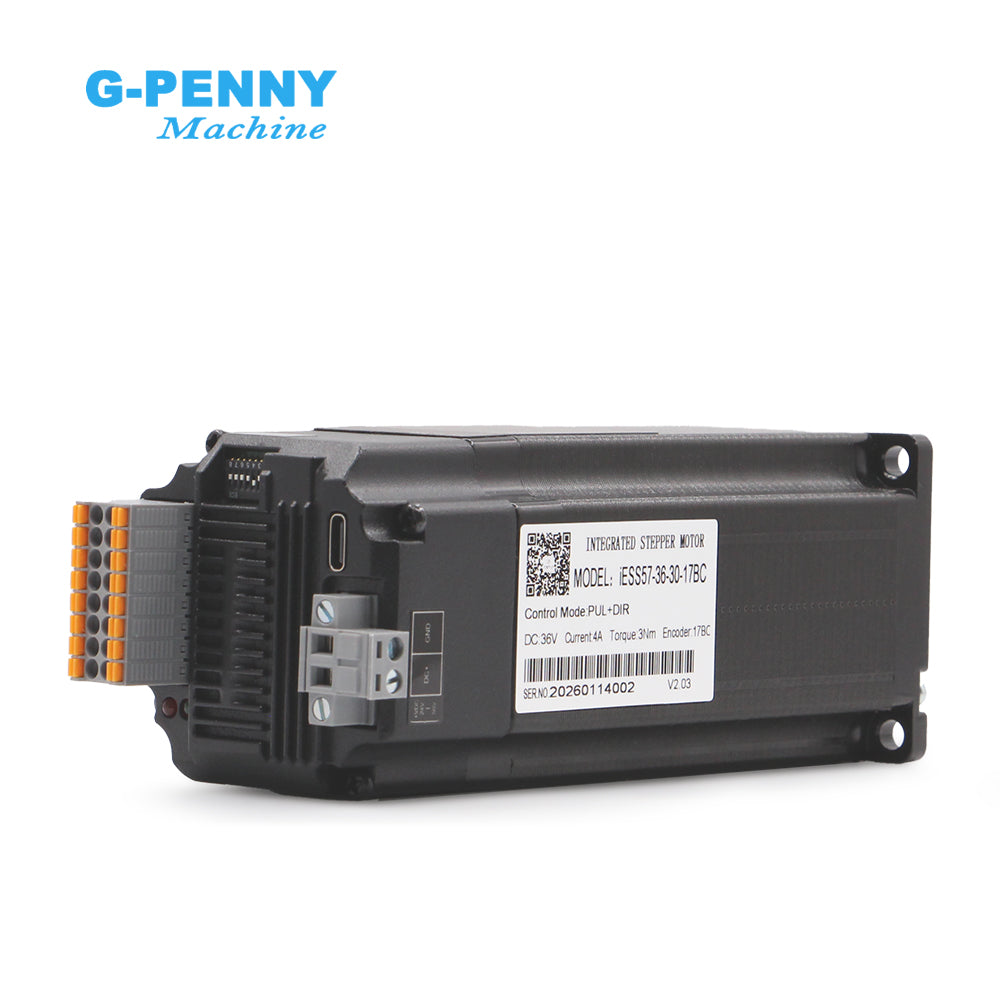 G-Penny JMC NEMA23 3.0N.m 4A 36V 17-bit Absolute Value Integrated Closed Loop Stepper Motor With Encoder iESS57-36-30-17BC