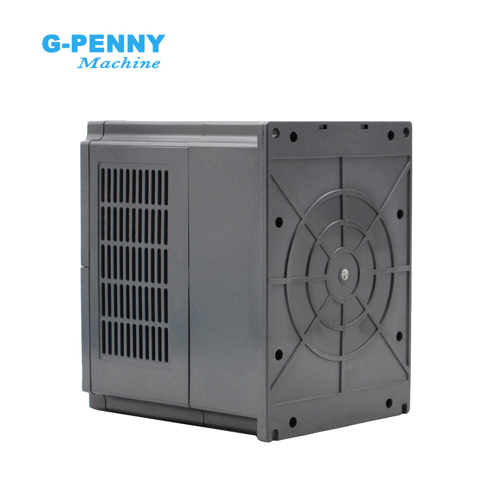 HuanYang 2.2KW 110V/220v/380v Inverter CNC Spindle motor speed control Variable Frequency Drive 0-400Hz 3P output