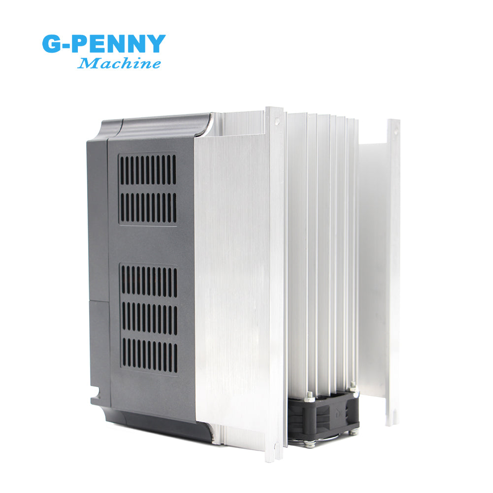 HuanYang 5.5KW 220v/380v Inverter CNC Spindle motor speed control Variable Frequency Drive 0-400Hz 3P output