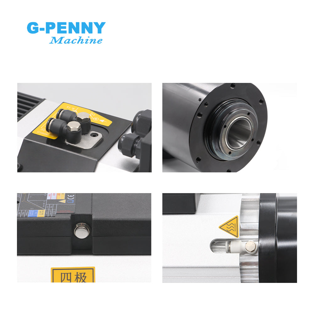 G-Penny Automatic Tool Change Spindle 9.0kw ATC Spindle ISO30 220v / 380v Air Cooled Spindle Motor GDZ Wood / Aluminum Working