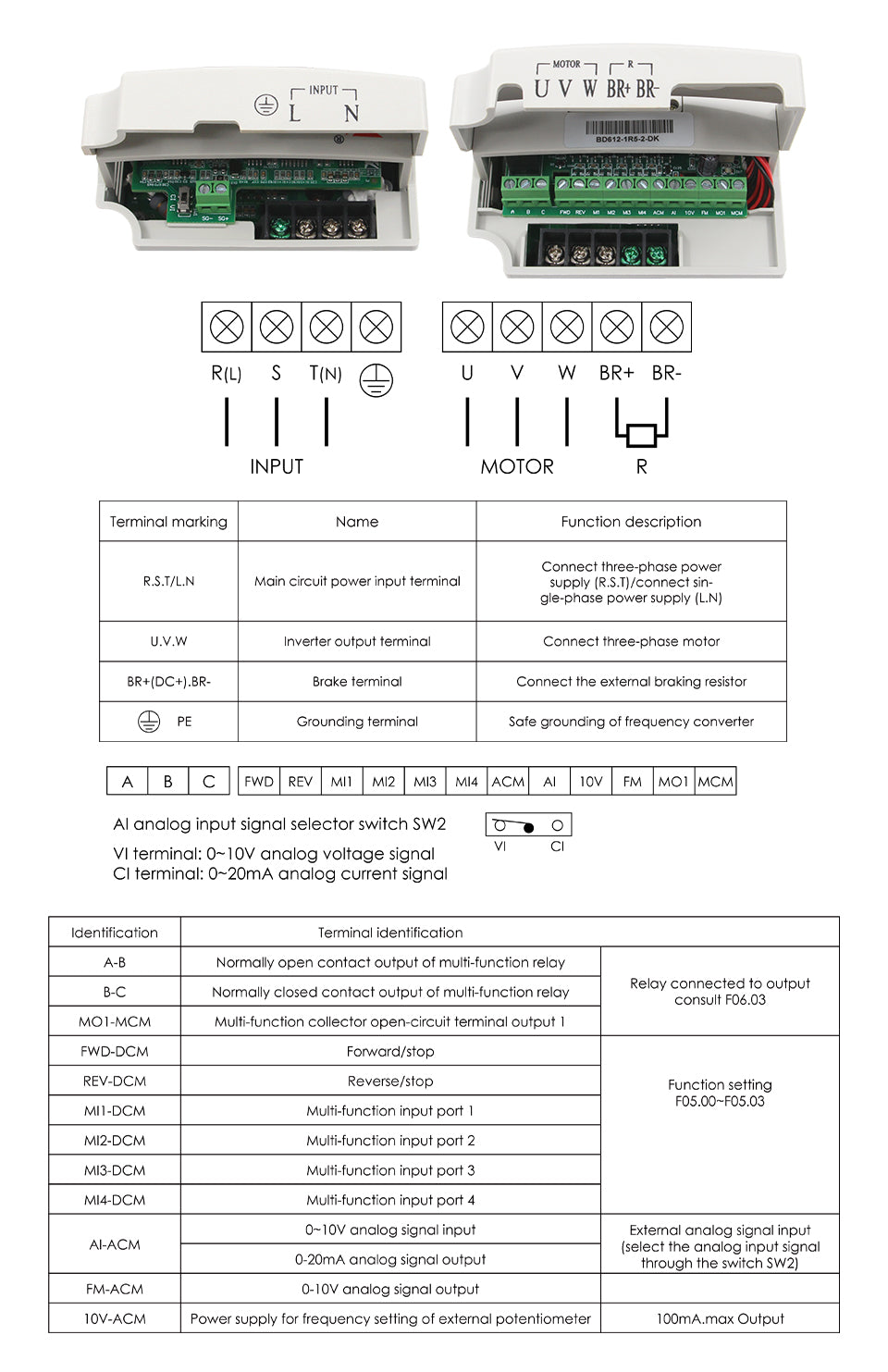 G-Penny 1.2kw ISO10 Water Cooled ATC Spindle Motor 30000rpm 1000Hz 4Pole with BD612 1.5KW Inverter kit