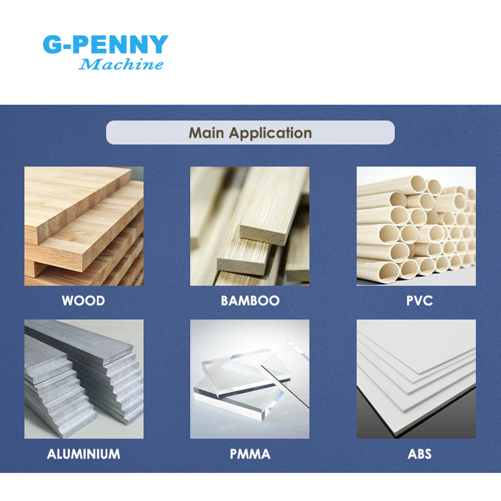 G-Penny 3.7KW ER20 D100 220V/380V Water-Cooled Spindle Motor Bullet-Type with H100 4KW Inverter, Water Pump, Bracket Kit