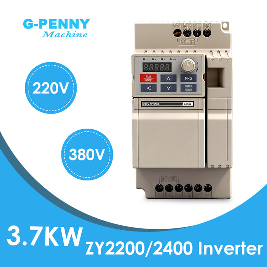 G-Penny 3.7KW 220V/380V Inverter/VFD 2000HZ Variable Frequency Drive Motor Speed Controller for CNC Machine Pump Fan