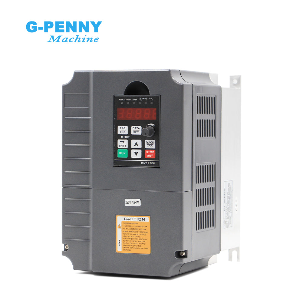 HuanYang 7.5KW 220v/380v Inverter CNC Spindle motor speed control Variable Frequency Drive 0-400Hz 3P output