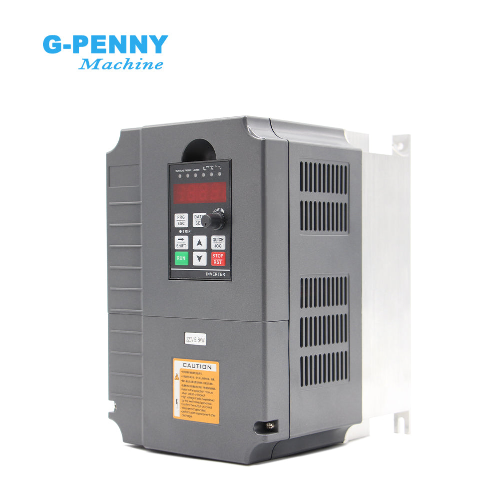HuanYang 5.5KW 220v/380v Inverter CNC Spindle motor speed control Variable Frequency Drive 0-400Hz 3P output