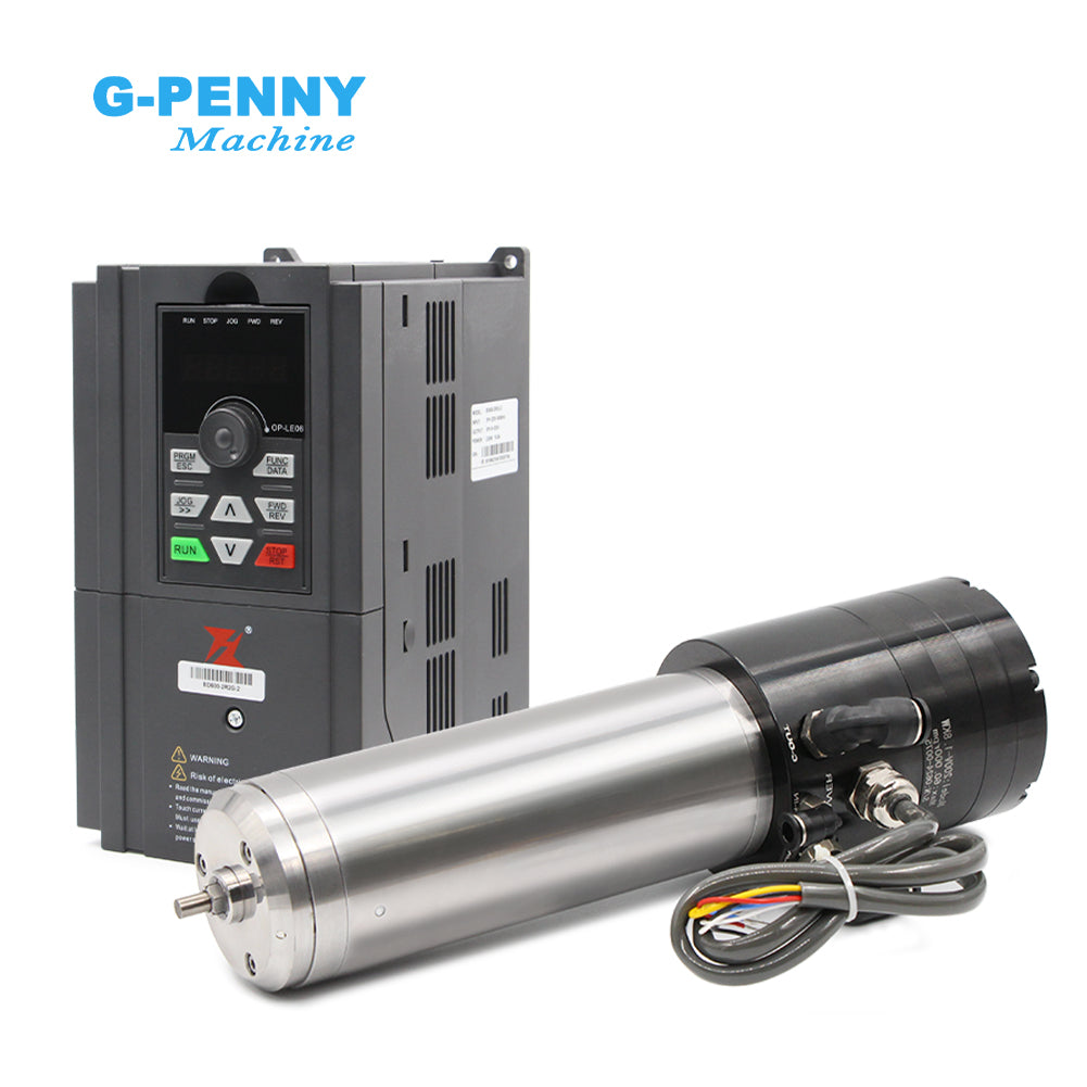G-Penny Machine 1.8kw 220v ATC Water Cooled Spindle Motor Automatic tool change 10000-60000rpm with BD600 Inverter kit