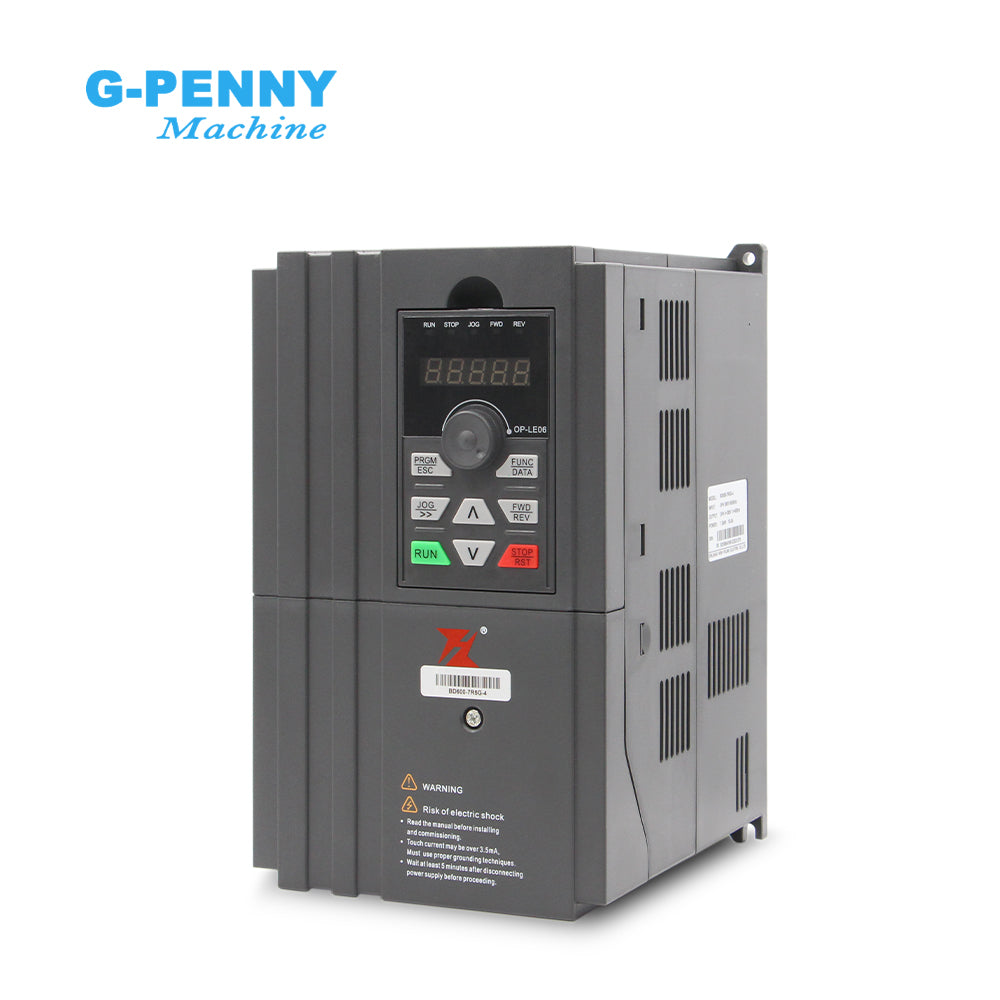 FuLing 7.5KW BD600 Inverter 220V/380V 0~1000Hz Frequency Driver for spindle motor speed control V/F Vector control