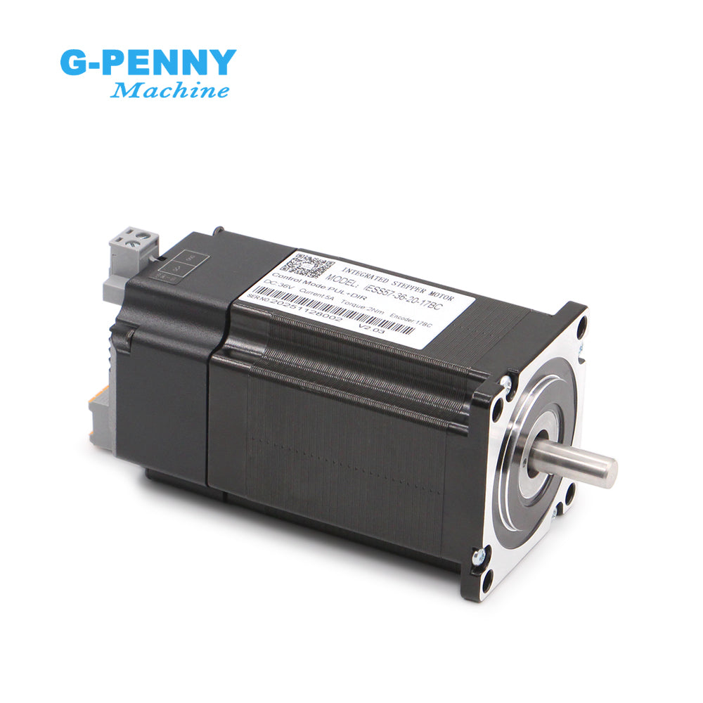 G-Penny JMC NEMA23 2.0N.m 5A 36V 17-bit Absolute Value Integrated Closed Loop Stepper Motor With Encoder iESS57-36-20-17BC