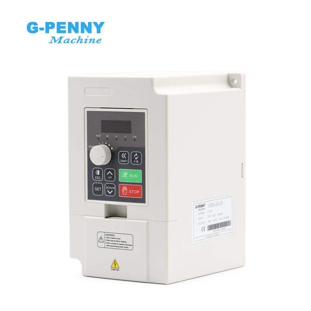 G-Penny 1.5KW / 2.2KW H100 Model Mini Inverter 110v/220v AC Variable Frequency Driver