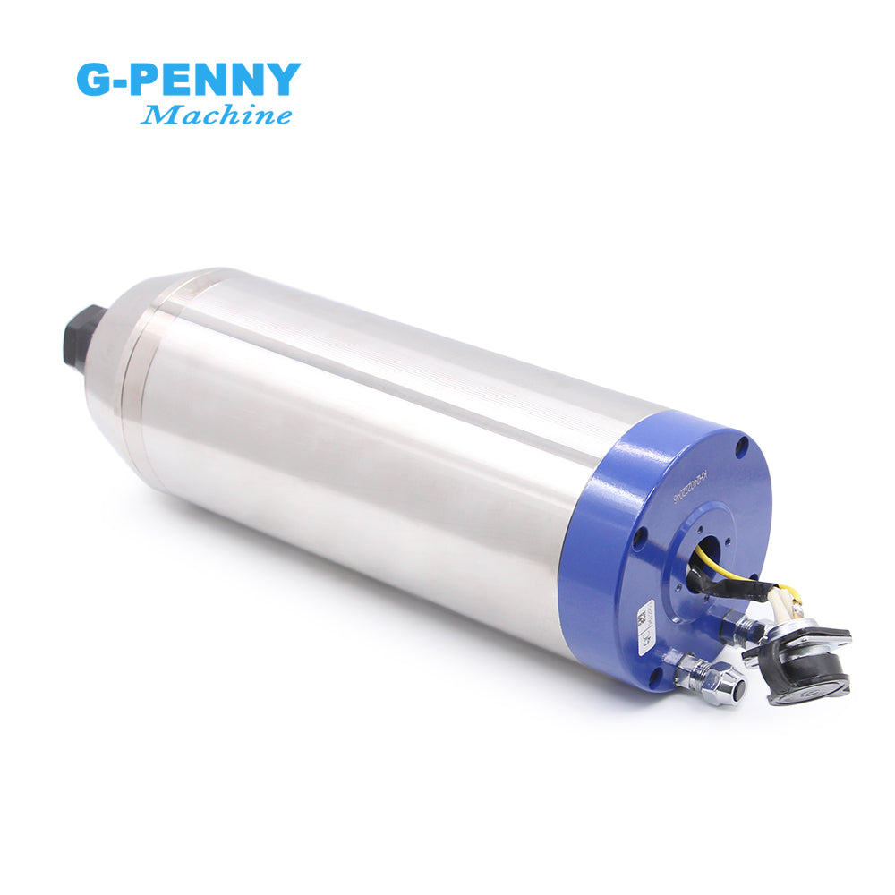 G-Penny 3.7KW ER20 D100 copper rotor 220V/380V 300Hz 4000-9000RPM Metal Working Water Cooled Spindle CNC Milling Machine