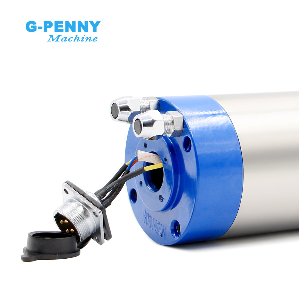 G-Penny 1.5KW ER11 D80 Water cooled spindle motor 110v/220v/380v 4pcs bearings used for cnc milling machine