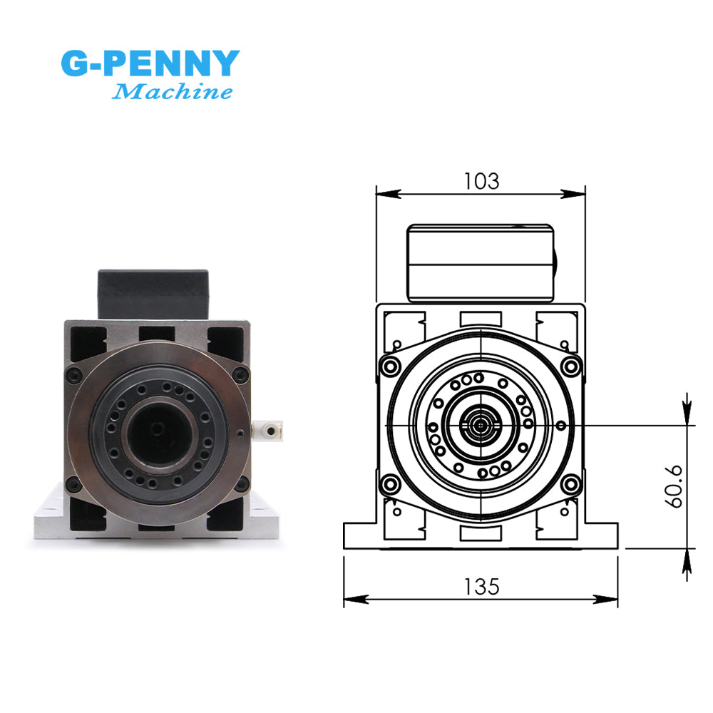 G-Penny 4.5kw ATC Spindle Automatic Tool Change Spindle 220v / 380v Air Cooled Instead Of 4.5kw ATC GDZ Woodworking