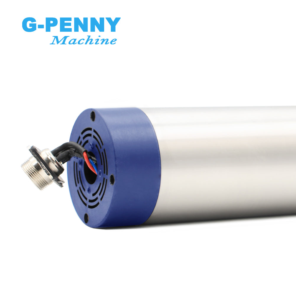 G-PENNY Machine 1.5kw ER11 D65 Air cooled spindle 4pcs bearings 400Hz-24000rpm wood working spindle motor