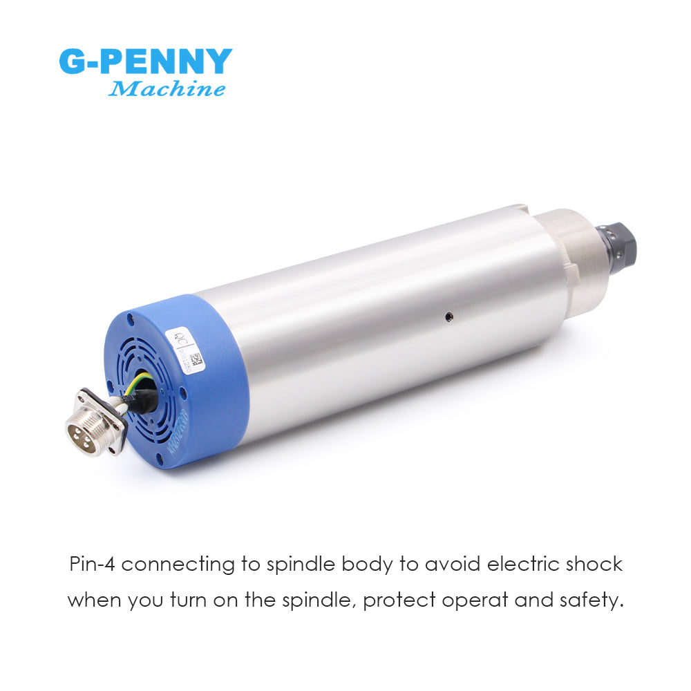 G-Penny 1.5KW ER16 D65 110/220/380V Air cooled spindle motor Used for cnc milling machine