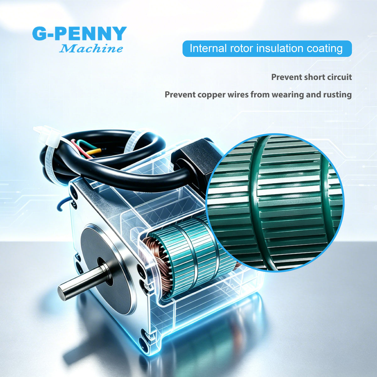 NEMA23 57HS5630B4 Stepper Motor 57x56mm 1.8Deg 1.2N.m 6.35/8mm 3A 2-Phase Double shaft CNC Router Engraving Machine 3D Printer