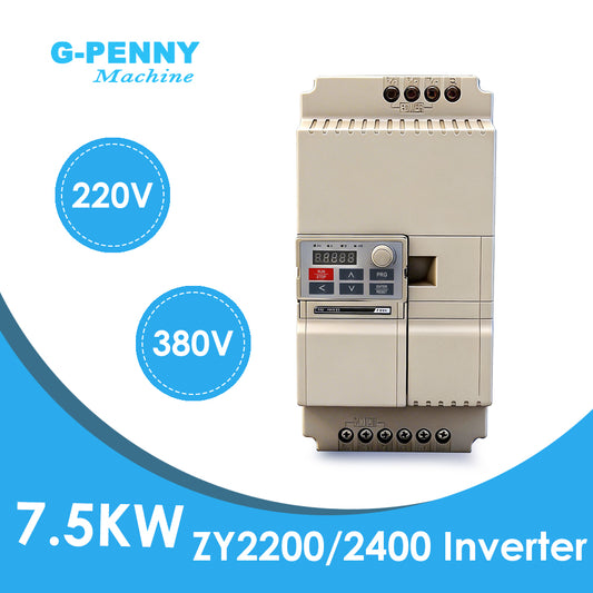 G-Penny 7.5KW 220V/380V Inverter/VFD 2000HZ Variable Frequency Drive Motor Speed Controller for CNC Machine Pump Fan
