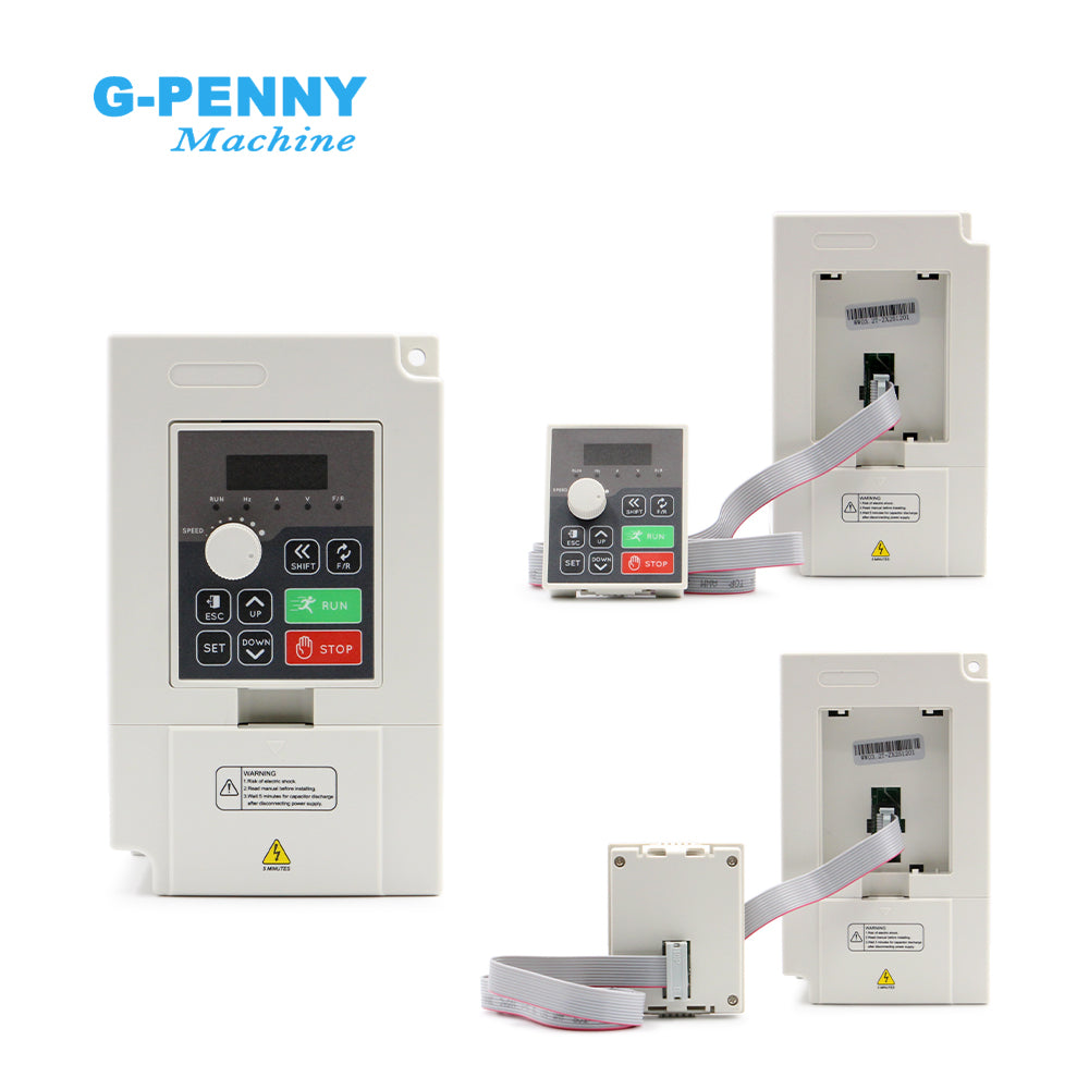 G-Penny 1.5KW / 2.2KW H100 Model Mini Inverter 110v/220v AC Variable Frequency Driver