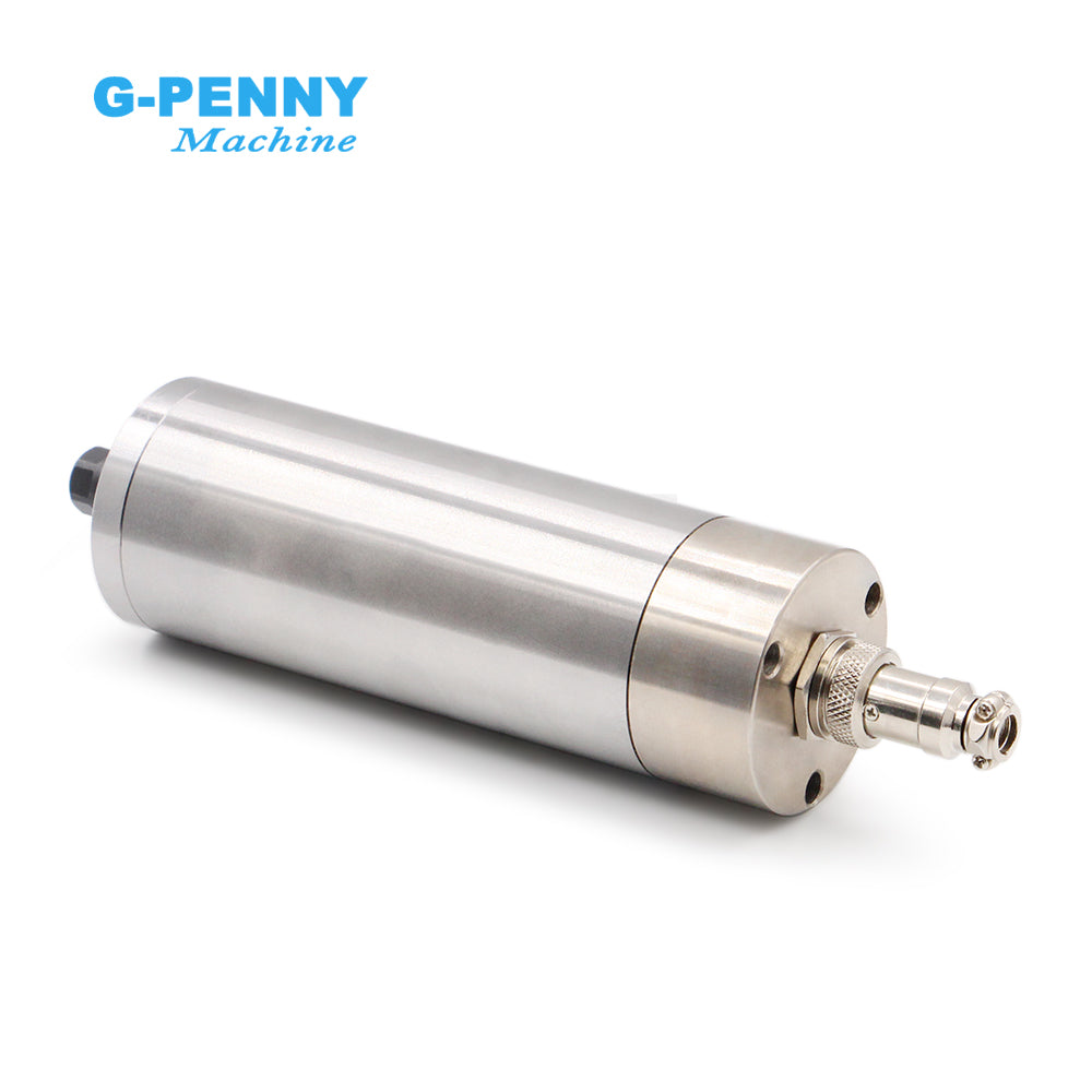G-Penny 300W ER8 D48 Nature Cooled Spindle Motor 600HZ 36000RPM 52V Use for Desktop Engraving Machine, Ivory Carving Equipment