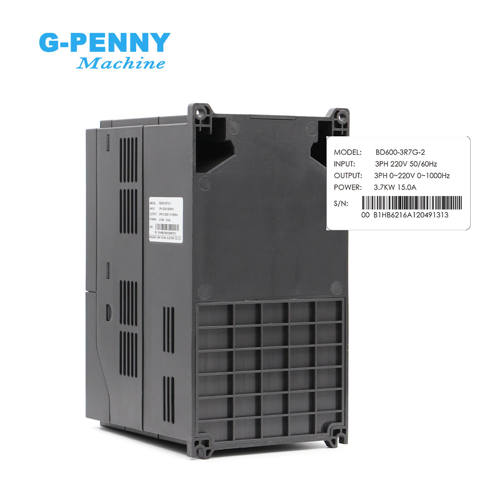 FuLing 3.7KW BD600 Inverter 220v/380v 0~1000Hz Frequency Driver for spindle motor speed control V/F Vector control