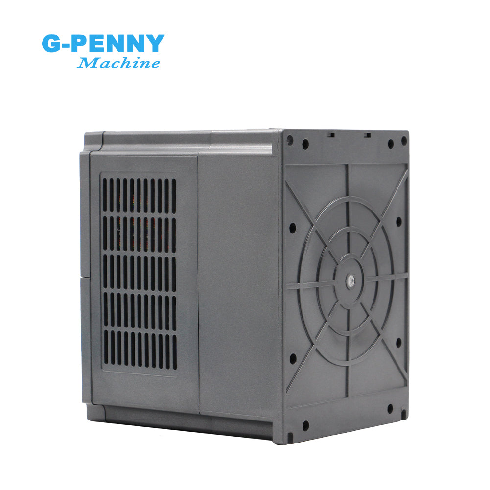 HuanYang 1.5KW 110V/220v/380v Inverter CNC Spindle motor speed control Variable Frequency Drive 0-400Hz 3P output