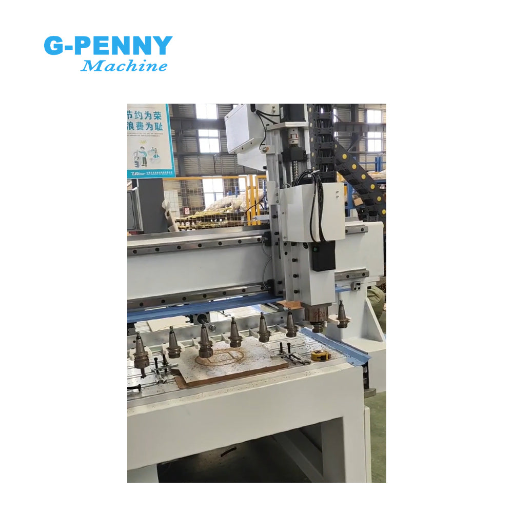 G-Penny Machine 6.0KW ISO30 ATC Spindle motor Air cooled with 7.5KW Inverter