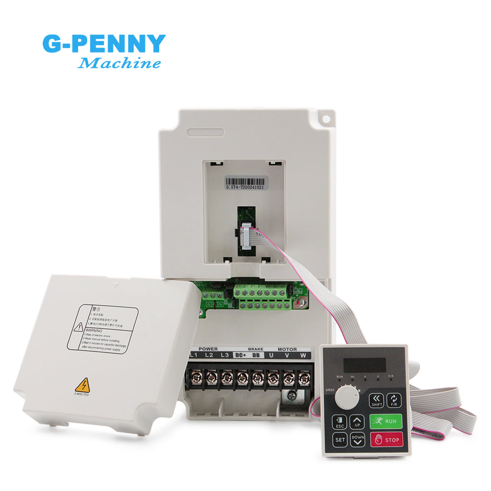 G-Penny 5.5KW 220v/380v H100 Model Mini Inverter 110v/220v AC Variable Frequency Driver
